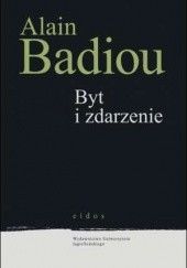 Okładka książki Byt i zdarzenie Alain Badiou