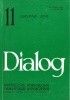 Okładka książki Dialog, nr 11 (540) / listopad 2001 Minoru Betsuyaku,&nbsp;Henryk Lipszyc,&nbsp;Amanita Muskaria,&nbsp;Redakcja miesięcznika Dialog,&nbsp;Yôji Sakate,&nbsp;Akihito Senda