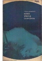 Okładka książki Morze sprzyja odważnym Czesław Adamowicz
