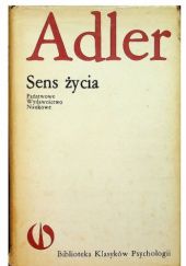 Okładka książki Sens życia Alfred Adler