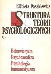 Struktura teorii psychologicznych. Behawioryzm, psychoanaliza, psychologia humanistyczna