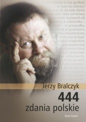 Okładka książki 444 zdania polskie Jerzy Bralczyk