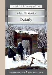 Okładka książki Dziady Adam Mickiewicz