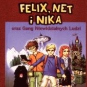 Okładka książki Felix, Net i Nika oraz Gang Niewidzialnych Ludzi. Książka audio CD MP3 Rafał Kosik