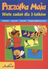 Okładka książki Pszczółka Maja Wiele zadań dla 3-latków praca zbiorowa