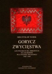 Okładka książki Gorycz zwycięstwa Mieczysław Nurek