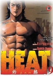 Okładka książki Heat t.9 Buronson, Ryoichi Ikegami
