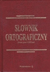Okładka książki Słownik ortograficzny praca zbiorowa