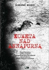 Okładka książki Kometa nad Annapurną Simone Moro
