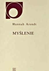 Okładka książki Myślenie Hannah Arendt