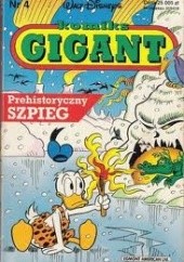 Okładka książki Komiks Gigant 4/93: Prehistoryczny szpieg Walt Disney