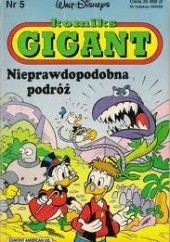 Okładka książki Komiks Gigant 5/93: Nieprawdopodobna podróż Walt Disney