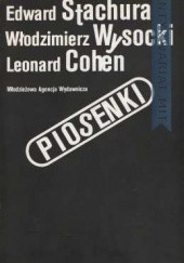 Okładka książki Piosenki Leonard Cohen, Edward Stachura, Włodzimierz Wysocki