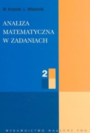 Okładki książek z cyklu Analiza matematyczna w zadaniach