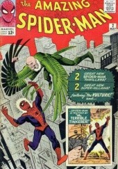 Okładka książki Amazing Spider-Man - #002 -Duel to the Death with the Vulture! Steve Ditko, Stan Lee