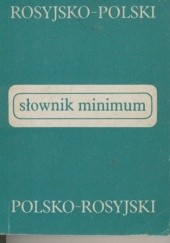 Okładka książki Słownik minimum rosyjsko-polski, polsko-rosyjski Józef Chlabicz