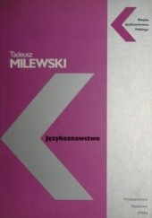 Okładka książki Językoznawstwo Tadeusz Milewski