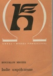 Okładka książki Indie współczesne Bogusław Mrozek