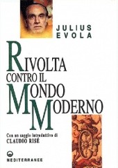 Okładka książki Rivolta contro il mondo moderno Julius Evola