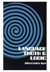 Okładka książki Language, Truth and Logic Alfred Jules Ayer