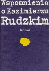 Okładka książki Wspomnienia o Kazimierzu Rudzkim Helena Głowacka