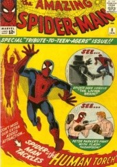 Okładka książki Amazing Spider-Man - #008 - The Terrible Threat of the Living Brain! Steve Ditko, Stan Lee