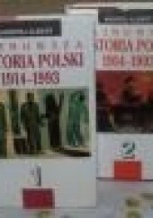 Okładka książki Najnowsza historia polski 1914 1993 , tom I i II Andrzej Albert