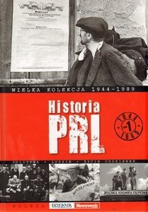 Okładki książek z cyklu Historia PRL. Wielka kolekcja 1944 - 1989.