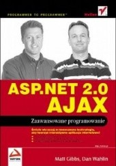 Okładka książki ASP.NET 2.0 AJAX. Zaawansowane programowanie Matthew Gibbs