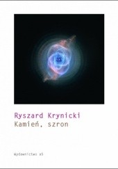 Okładka książki Kamień, szron Ryszard Krynicki