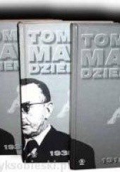 Okładka książki Dzienniki 1918-1921 1933-1934 1935-1936 Thomas Mann