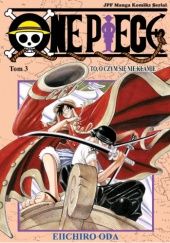 Okładka książki One Piece tom 3 - To, o czym się nie kłamie Eiichiro Oda