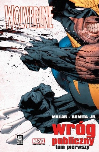 Okładki książek z cyklu Wolverine: Wróg publiczny