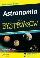 Okładka książki Astronomia dla bystrzaków Stephen Maran