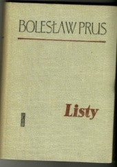 Okładka książki Listy Bolesław Prus