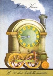 Okładka książki W 80 dni dookoła świata Juliusz Verne