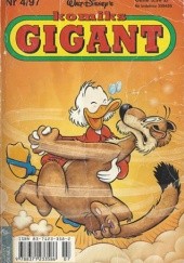 Okładka książki Komiks Gigant 4/97 Walt Disney, Redakcja magazynu Kaczor Donald