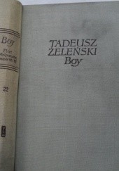 Okładka książki Flirt z Melpomeną wieczór VII i VIII Tadeusz Boy-Żeleński