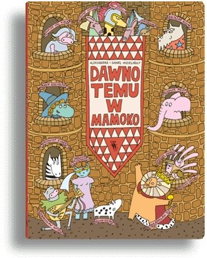 Okładki książek z cyklu Miasteczko Mamoko