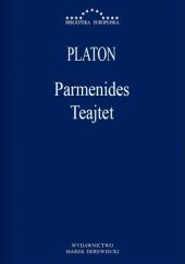 Okładka książki Parmenides; Teajtet Platon