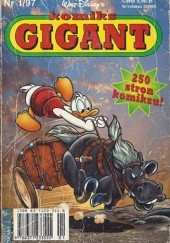 Okładka książki Komiks Gigant 1/97 Walt Disney, Redakcja magazynu Kaczor Donald