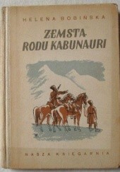 Okładka książki Zemsta rodu Kabunauri Helena Bobińska