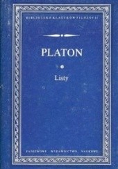 Okładka książki Listy Platon