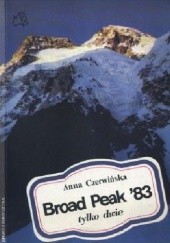 Okładka książki Broad Peak 83: tylko dwie Anna Czerwińska