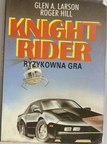 Okładki książek z cyklu Knight Rider
