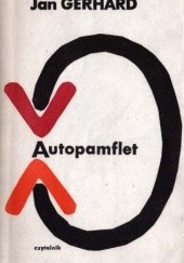 Okładka książki Autopamflet Jan Gerhard