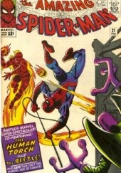 Okładka książki Amazing Spider-Man - #021 - Where Flies the Beetle...! Steve Ditko, Stan Lee