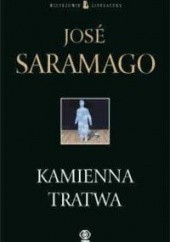 Okładka książki Kamienna tratwa José Saramago