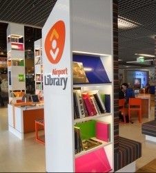 Biblioteka na lotnisku
