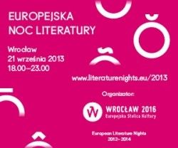 Europejska Noc Literatury po raz pierwszy w Polsce!